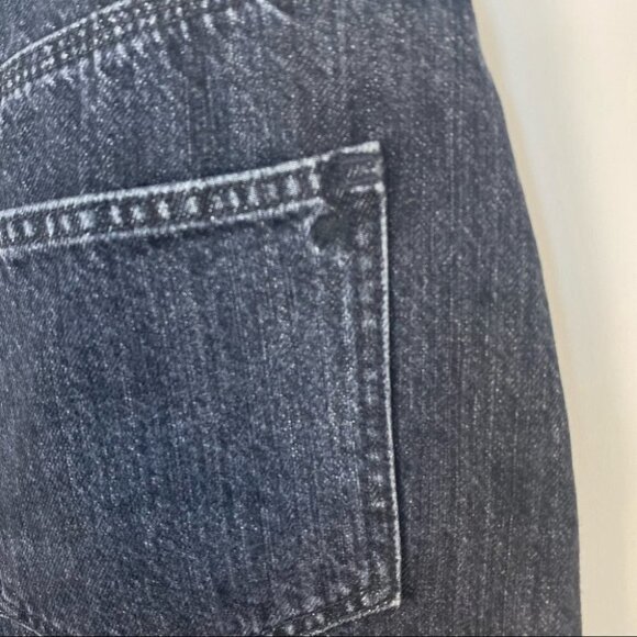 MADEWELL Rigid Denim Straight‎ Mini Skirt | J7908 - Picture 4 of 11